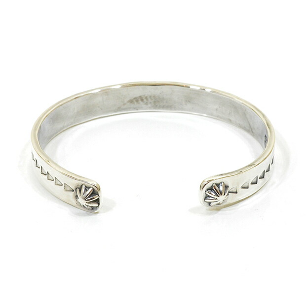 楽天市場】ノースワークス W-009 Stamped 900Silver Cuff Bracelet