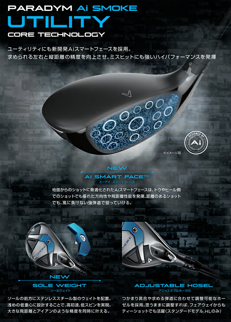 楽天市場】Callaway キャロウェイ日本正規品 PARADYM Ai SMOKE HL