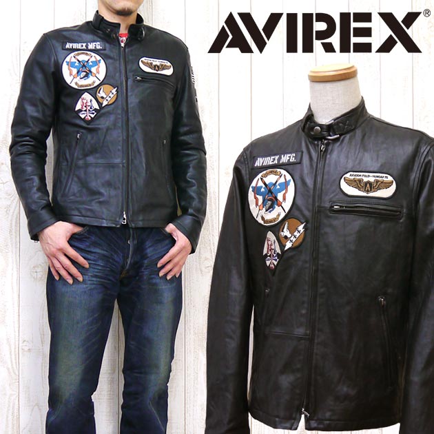 楽天市場】AVIREX アビレックス アヴィレックス ジャケット ライダース