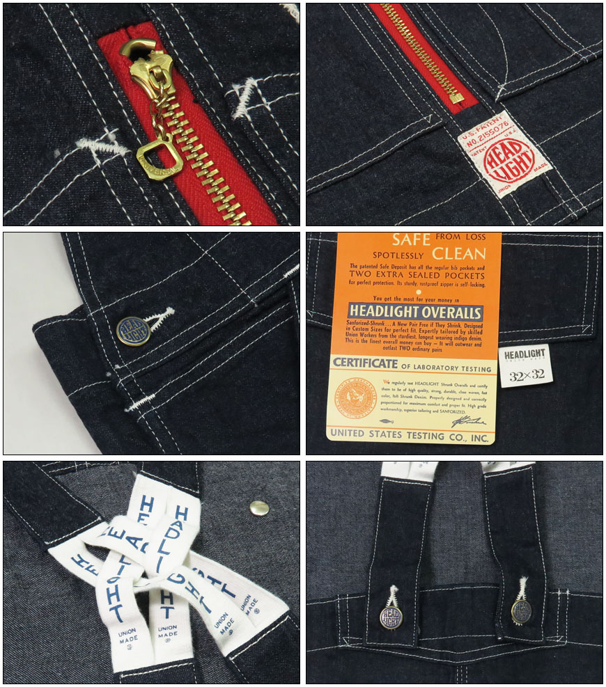 楽天市場】HEADLIGHT ヘッドライト 実名復刻 11oz. デニム LOW BACK