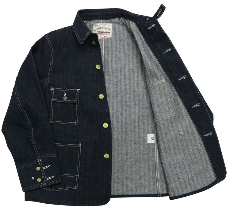 楽天市場】ウェアハウス WAREHOUSE インディゴヘリンボーン