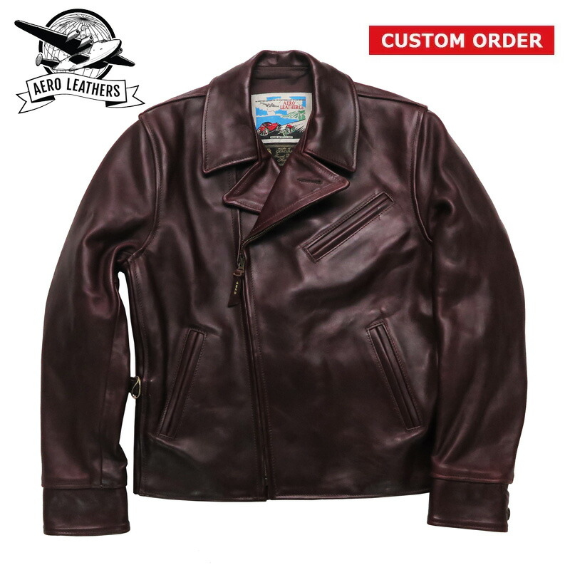 楽天市場】エアロレザー AERO LEATHER ライダースジャケット
