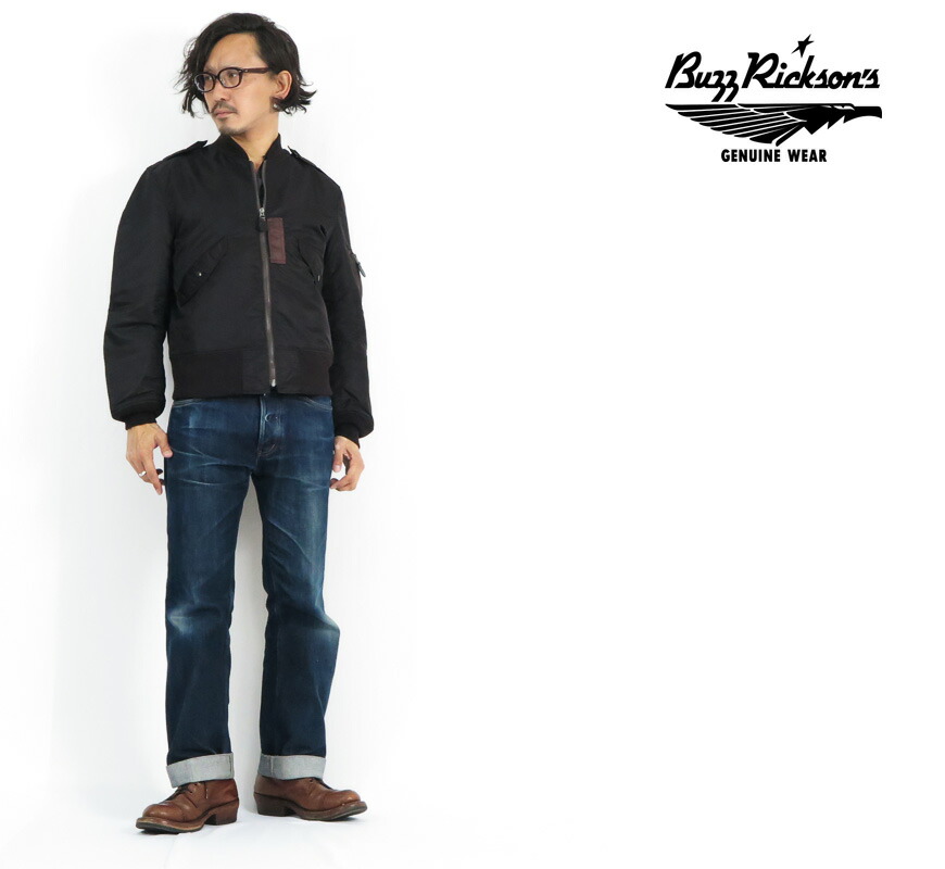 楽天市場】バズリクソンズ Buzz Rickson's WILLIAM GIBSON BLACK L-2B