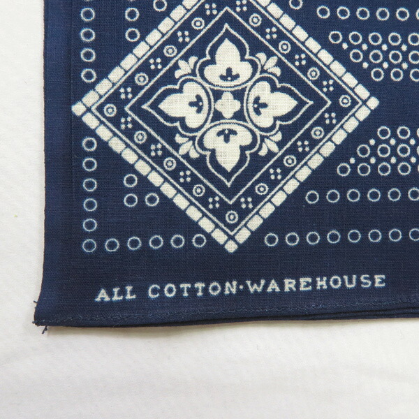 楽天市場】WAREHOUSE ウェアハウス セルビッジ バンダナ ジオ