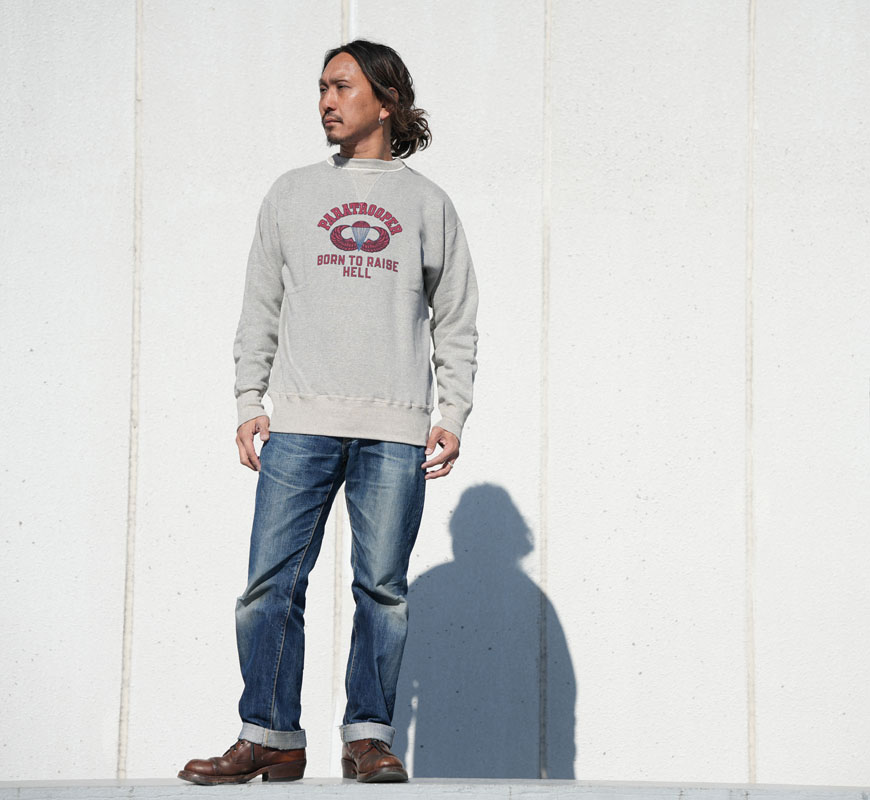 楽天市場】ウェアハウス WAREHOUSE 長袖 クルーネック プリント