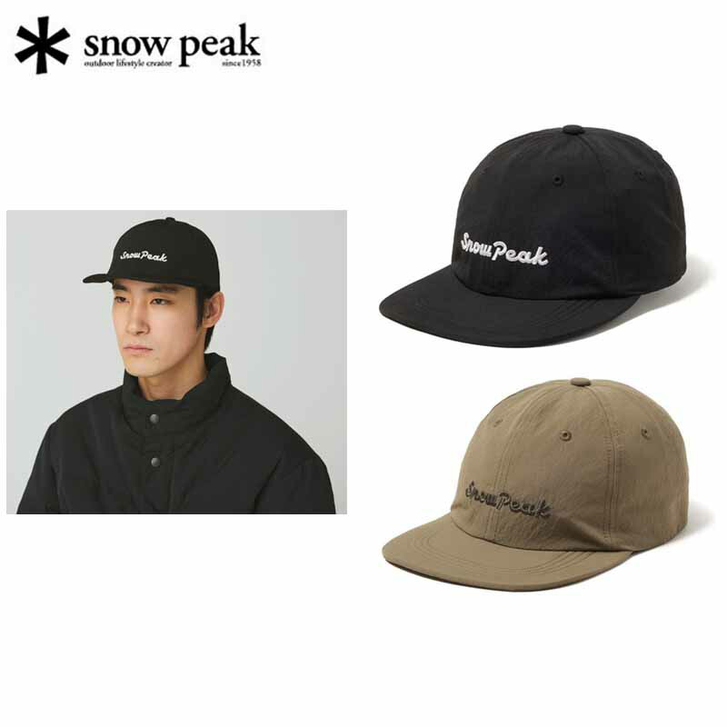 楽天市場】スノーピーク Typography Cap キャップ 帽子 メンズ