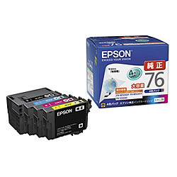 楽天市場】純正インクカートリッジ ic4cl76 大容量 epsonの通販