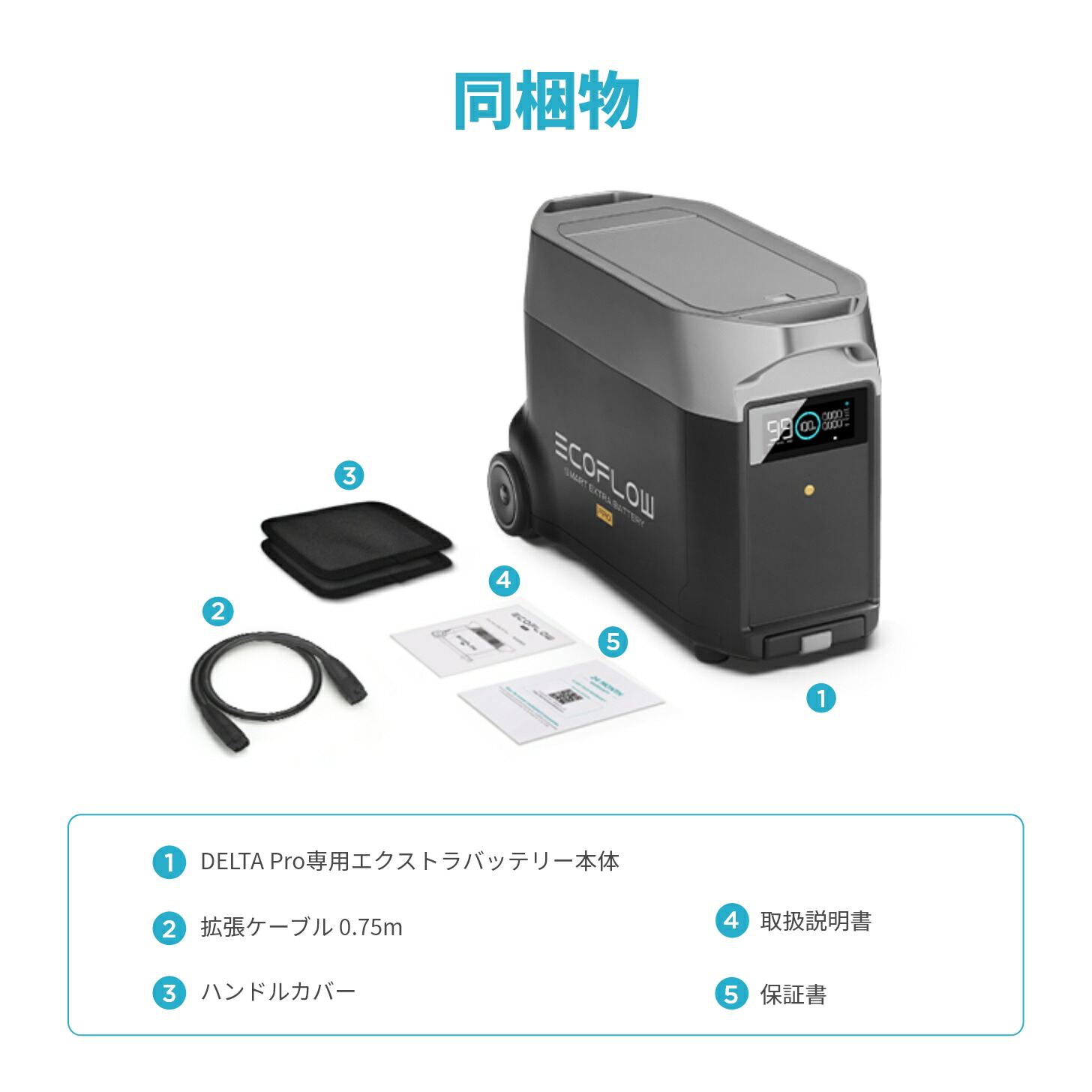 楽天市場】EcoFlow ポータブル電源セット DELTA Pro 3600Wh +専用