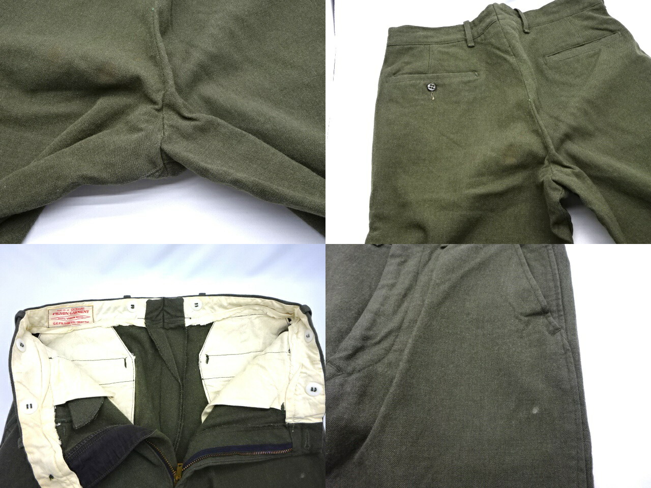 楽天市場】【中古】FILSON GARMENT フィルソン ガーメント wool pants