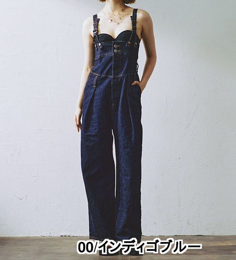 楽天市場】【サムシング公式】atelier SOMETHING LACE UP SALOPETTE