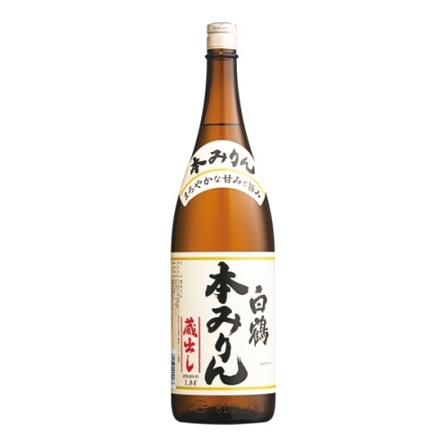楽天市場】白鶴 本みりん 1.8L瓶 みりん 味醂 日本酒 灘 もち米 蔵元