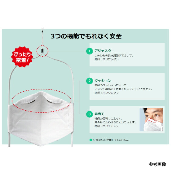 楽天市場】シゲマツ N95マスク 排気弁付 二つ折 [10個入] DD02V-N95-2K