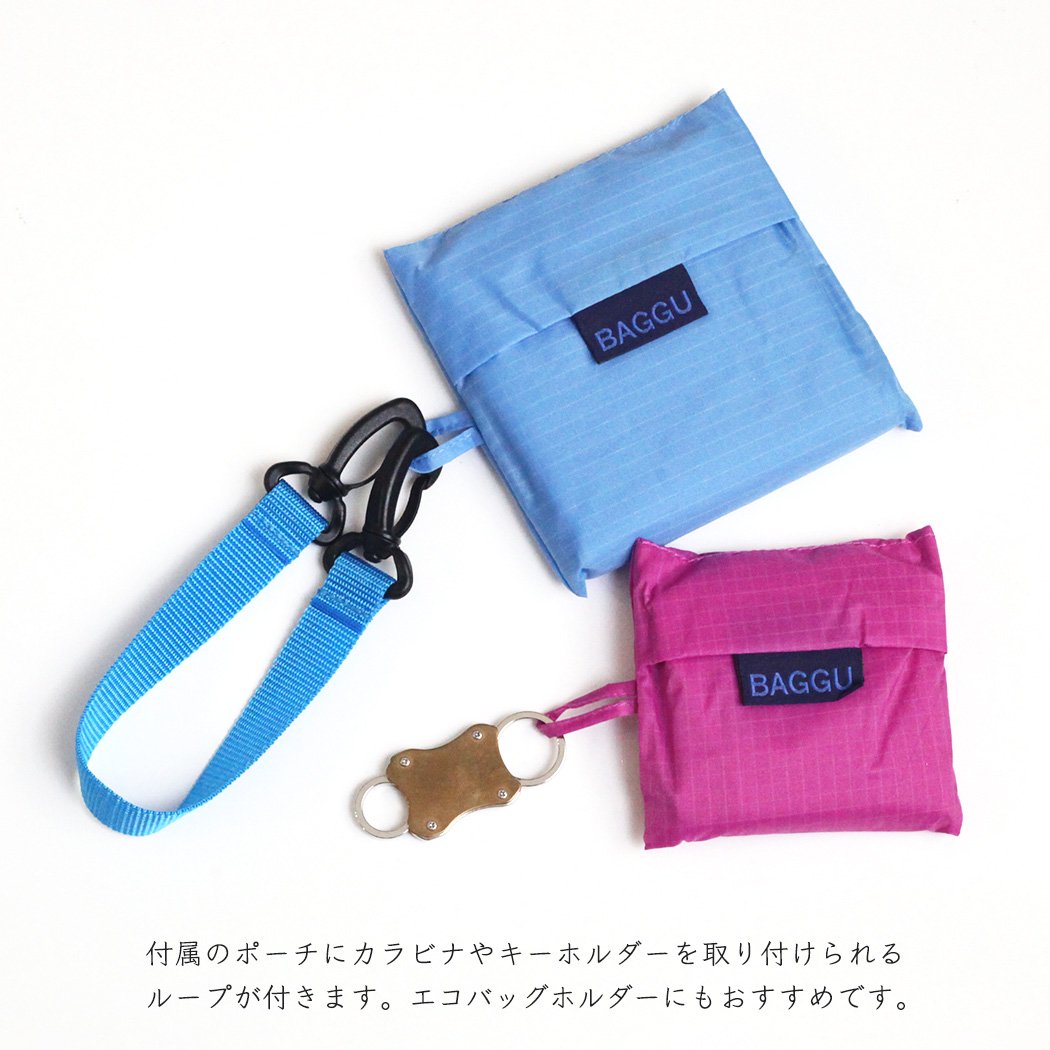 楽天市場】BAGGU バグー エコバッグ BABY ストロベリー ショッピング