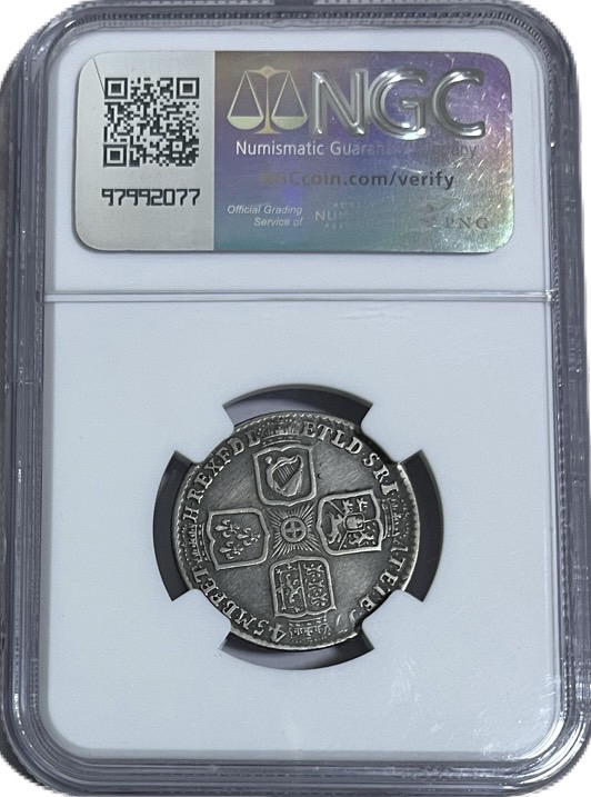 楽天市場】NGC鑑定 イギリス銀貨 1745年 VF 美品 イギリス ジョージ2世