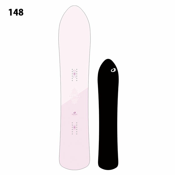 楽天市場】ラスト1本 148cm 送料無料 スノーボード 板 OGASAKA
