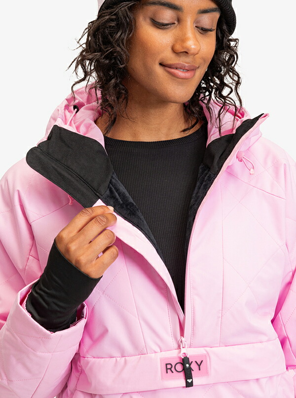 美品✨】ROXY スノボウェア 上下セット L M 総柄 ロゴ ピンク 美品