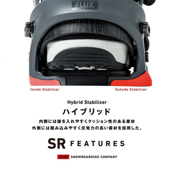 楽天市場】送料無料 FLUX フラックス バインディング SR エスアール