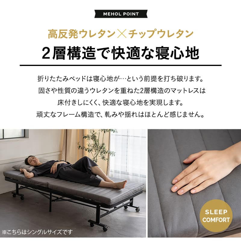 楽天市場】【本日全品P5倍】【最大3200円OFF】折りたたみベッド