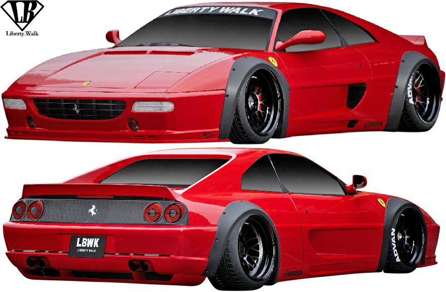 楽天市場】【M's】 Ferrari フェラーリ F355 (1994y-1999y) LB-WORKS