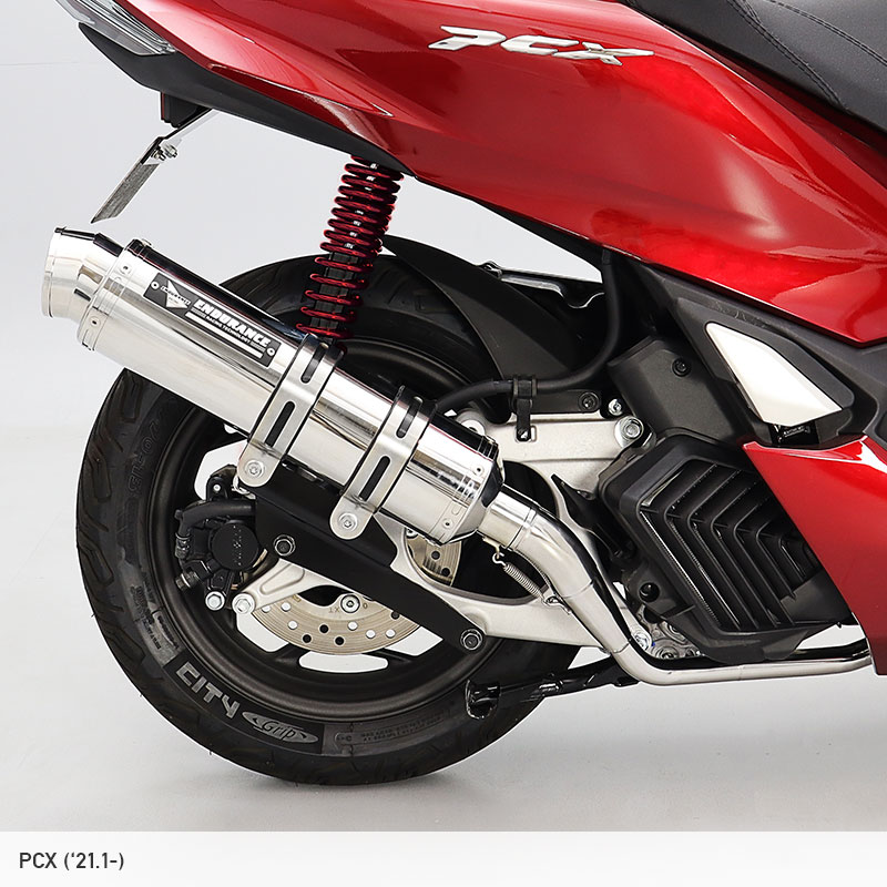 楽天市場】PCX JK05 hi-POWER SPORTS マフラー TYPE R ステンレス