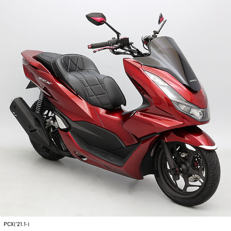 楽天市場】PCX JK05 PCX160 KF47 カスタムシート TYPE B バイク