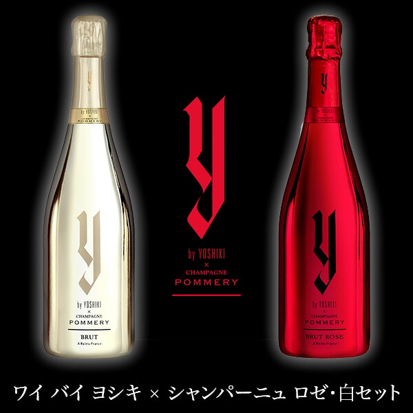 箱入り紙袋付き】Y by Yoshiki x Vranken- Pommery 世界的アーティスト