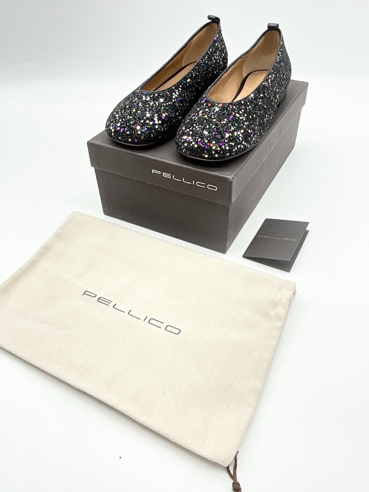 楽天市場】新品 PELLICO ペリーコ 37 マルチカラー BOLLE スクエアトゥ