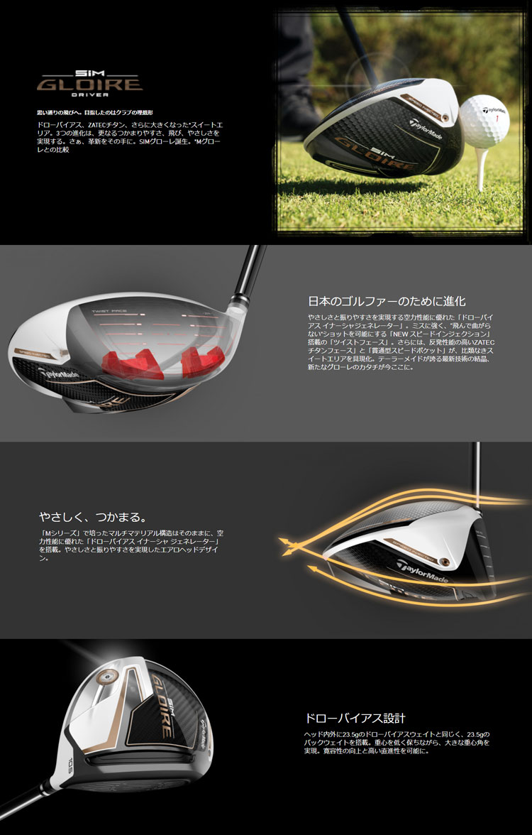 楽天市場】【セール・SALE】Taylormade テーラーメイド ゴルフ SIM