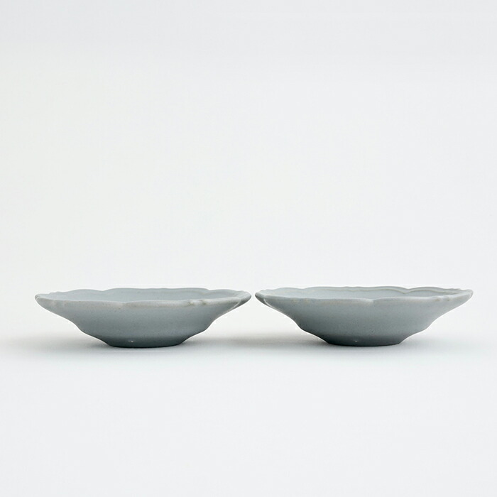 楽天市場】【ふるさと納税】【Awabi ware】輪花皿S ペアセット（青