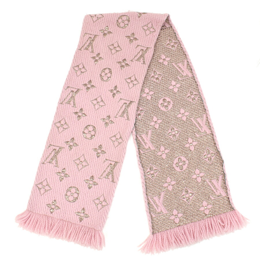 楽天市場】【中古】ルイヴィトン マフラー エシャルプ ロゴマニア