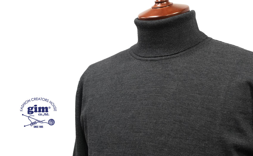 楽天市場】□TRAD SALE！□ gim / ジム タートルネックセーター 天竺