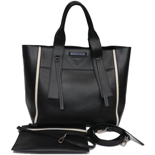 楽天市場】プラダ PRADA 2way トート バッグ ショルダー 1BG233 レザー