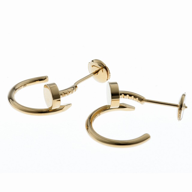 楽天市場】【美品】カルティエ CARTIER ジュスト アンクル ピアス K18