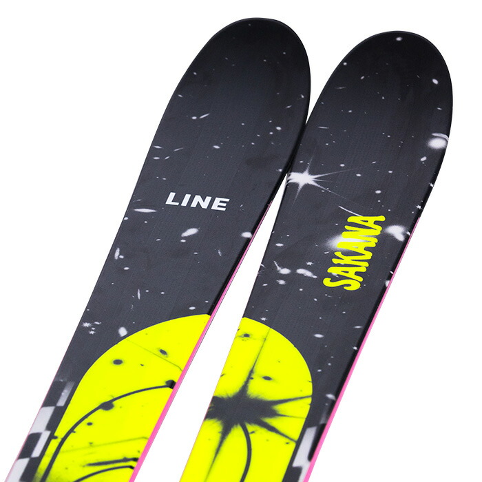 楽天市場】LINE ライン スキー板 SAKANA 板単品 25-26 モデル : FUSO