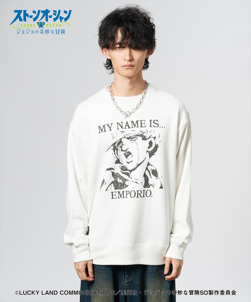 楽天市場】ジョジョの奇妙な冒険 ストーンオーシャン E・Alnino Sweat