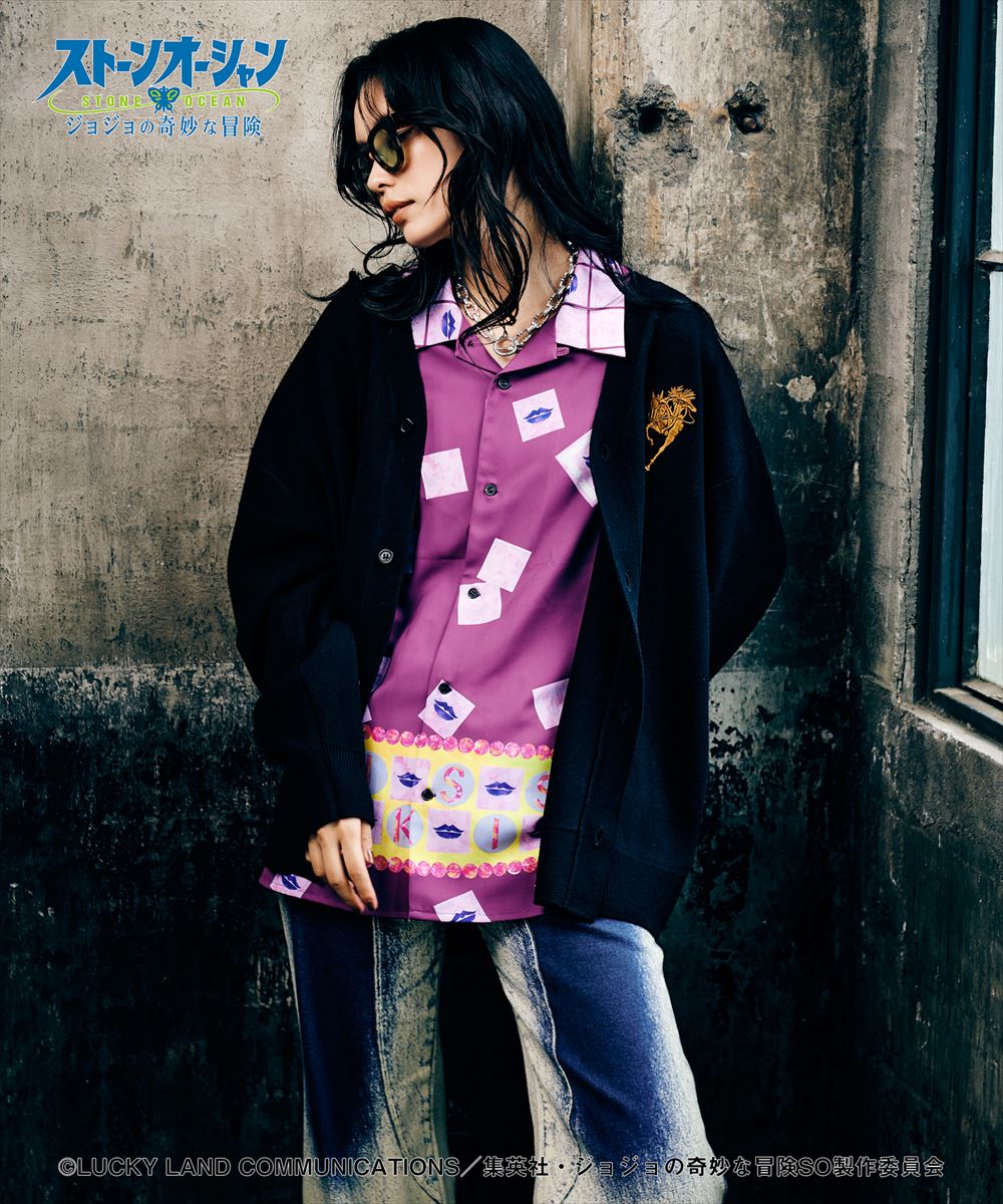 楽天市場】ジョジョの奇妙な冒険 ストーンオーシャン M・I・H Cardigan