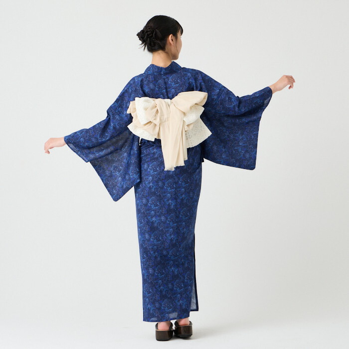 楽天市場】浴衣単品「 更紗牡丹 」公式 ふりふ ゆかた レディース 夏