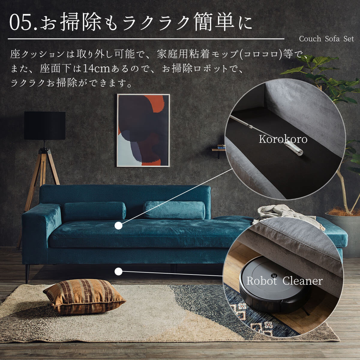 楽天市場】【開梱設置付】ソファー ソファ カウチソファ カウチ 3人