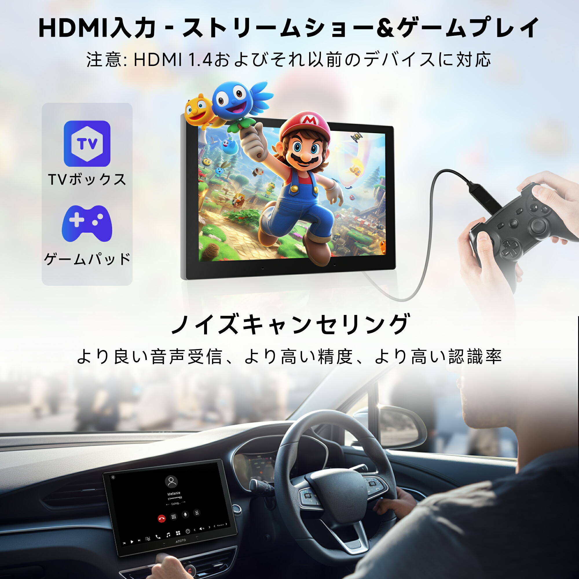 楽天市場】【ATOTO公式 X10G209E】atoto カーナビ 車載カーナビ