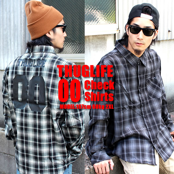 楽天市場】THUGLIFE / サグライフ 長袖シャツ ナンバリング L/S
