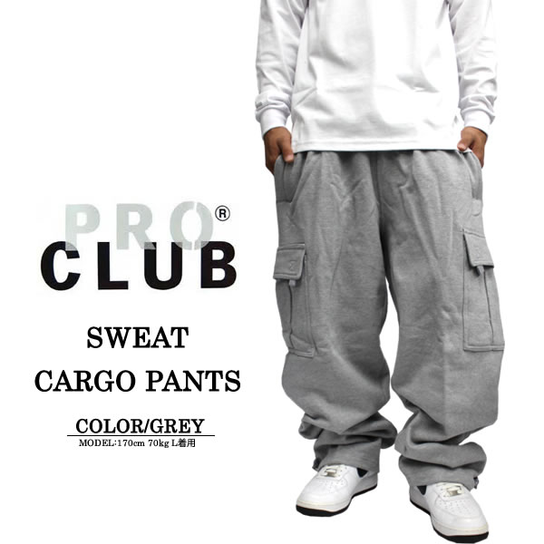 楽天市場】完売御礼！！PROCLUB プロクラブ スウェットカーゴパンツ