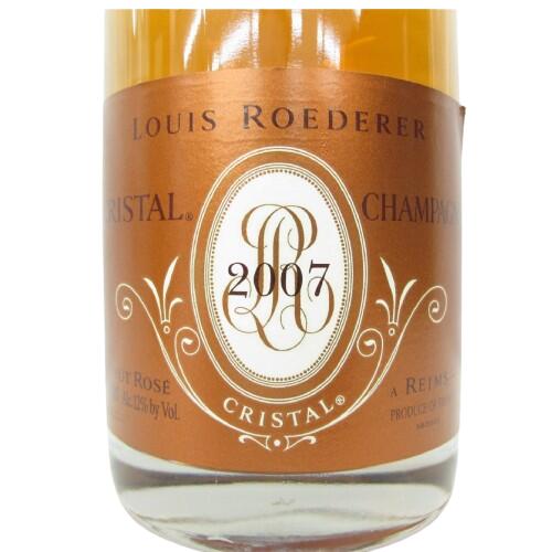 楽天市場】2007 Louis Roederer Cristal Brut Rose Millesime ルイ