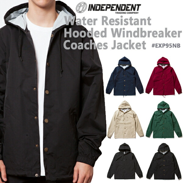 楽天市場】フード付きコーチジャケット【INDEPENDENT TRADING COMPANY