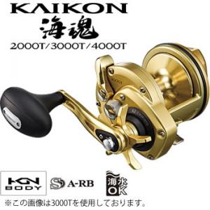 楽天市場】シマノ 海魂(KAIKON) 3000T (石鯛リール) : フィッシング遊