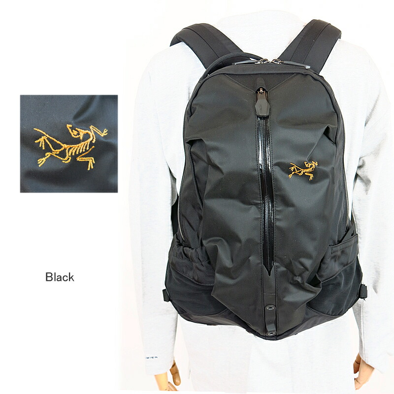 楽天市場】[新作] アークテリクス リュック 黒 ブラック ARC'TERYX