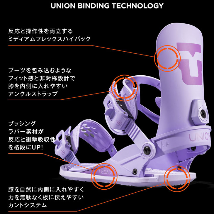 楽天市場】23-24 UNION ユニオン ビンディング バインディング