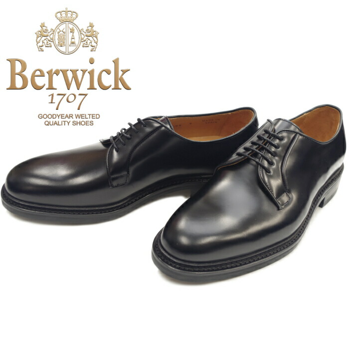 楽天市場】○○ Berwick 靴 バーウィック プレーントゥシューズ 4406