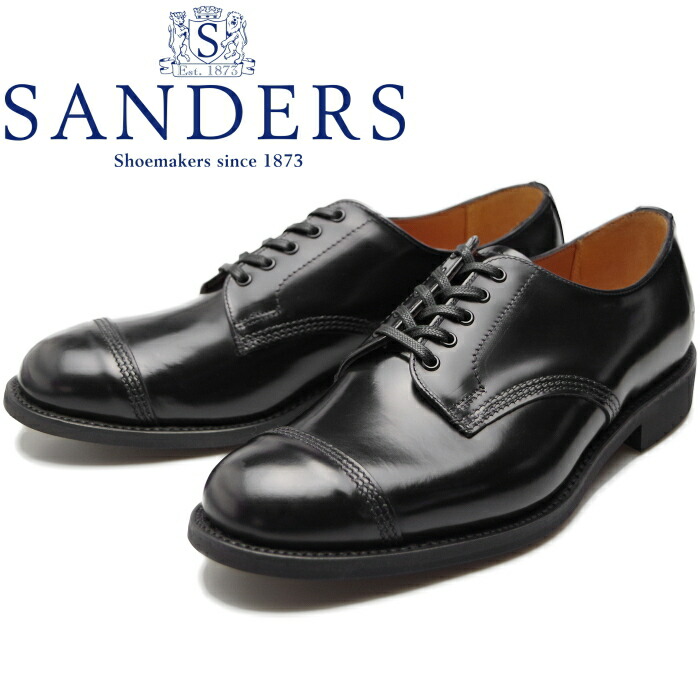 楽天市場】SANDERS 1128 サンダース ミリタリーダービー ブラック