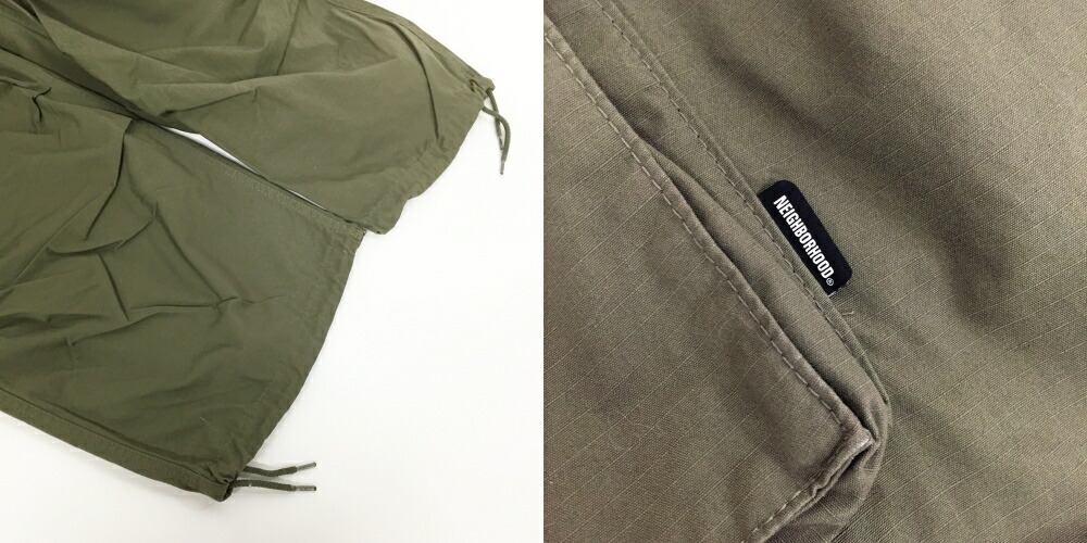楽天市場】NEIGHBORHOOD(ネイバーフッド) WIDE CARGO PANTS ワイド