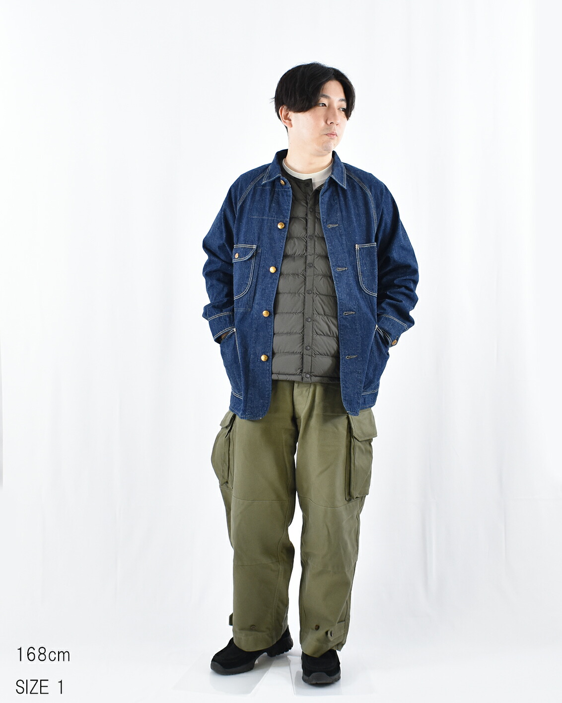 楽天市場】orslow デニムカバーオール 50's デニムジャケット メンズ
